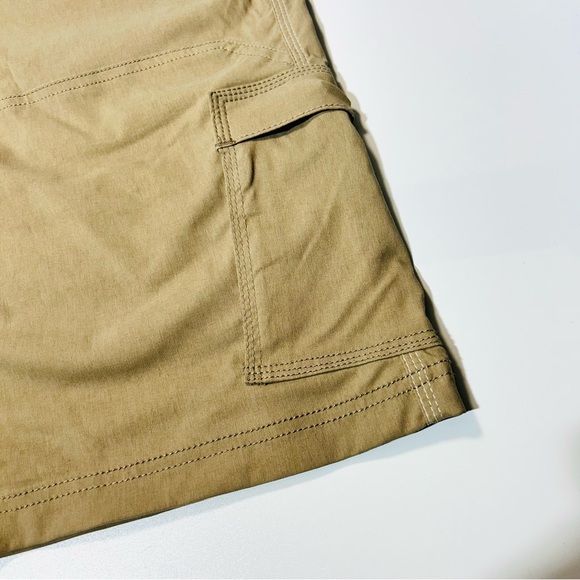 Prana shorts Zion Stretch cargo shorts hiking shorts khaki new men Size M medium - Picture 9 of 14